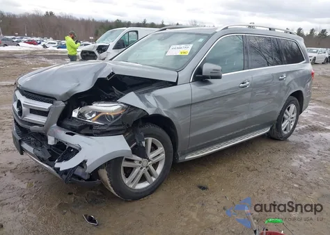 2016 Mercedes-Benz Gl 450 4Matic z USA, uszkodzony, nr VIN 4JGDF6EE4GA676233